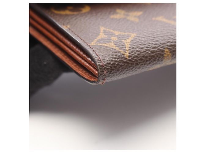 Portafoglio Lungo Monogram Louis Vuitton Marrone Monogramma - vista 8