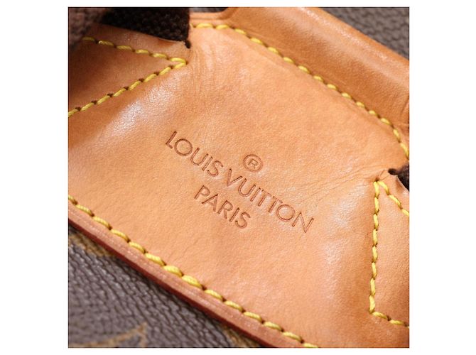 Louis Vuitton Montsouris GM Backpack Brown Monogram - view 4