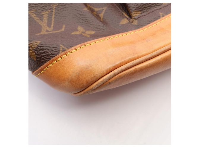 Louis Vuitton Montsouris GM Backpack Brown Monogram - view 6