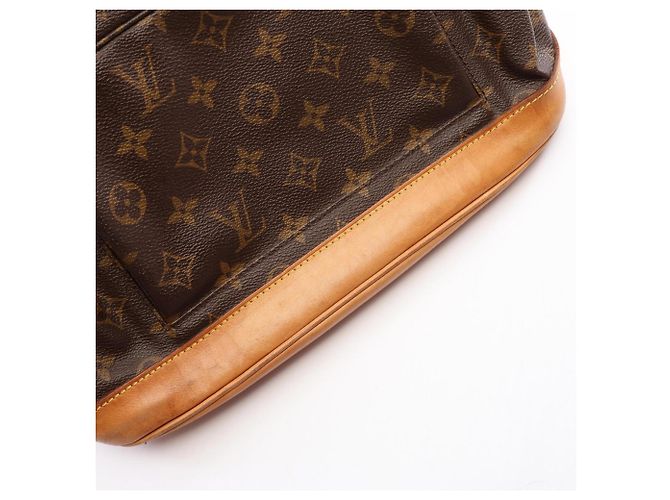 Louis Vuitton Montsouris GM Backpack Brown Monogram - view 7