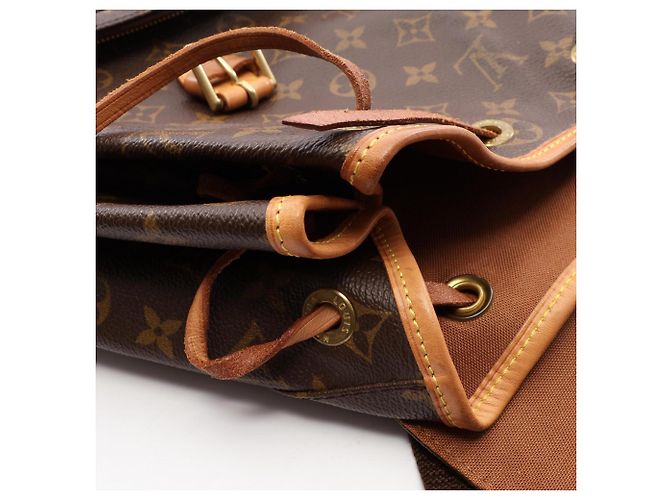 Louis Vuitton Montsouris GM Backpack Brown Monogram - view 9
