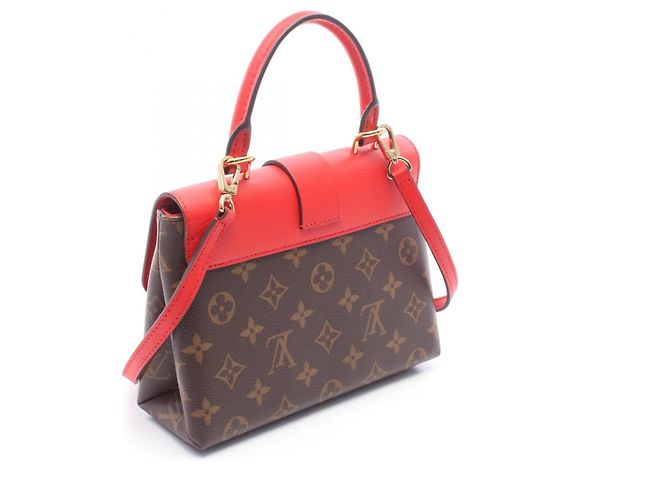 Bolso Louis Vuitton Rocky BB Monogram Coquelicot Castaño Roja Monograma - vista 2