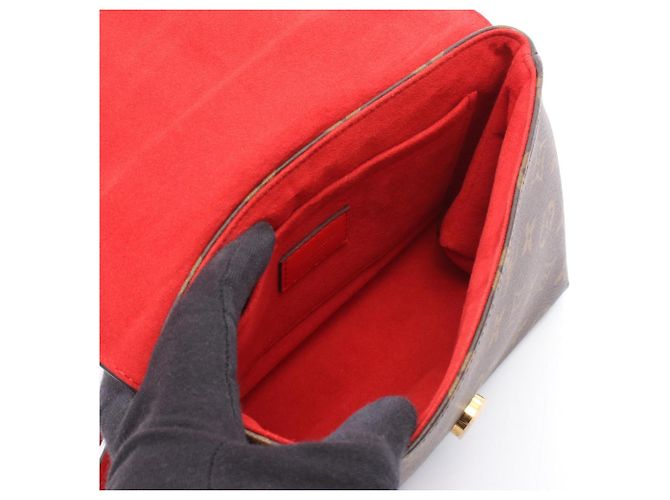 Bolso Louis Vuitton Rocky BB Monogram Coquelicot Castaño Roja Monograma - vista 3