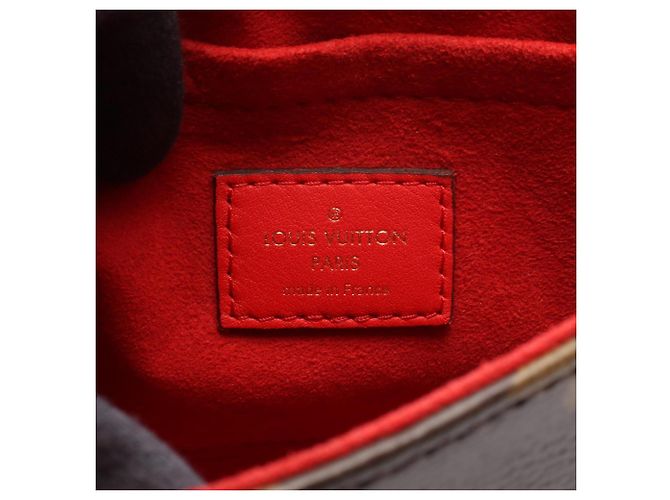 Bolso Louis Vuitton Rocky BB Monogram Coquelicot Castaño Roja Monograma - vista 4