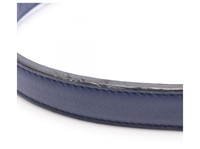 Loewe Avenue Repeat Anagram Schultertasche Marineblau - Ansicht 8