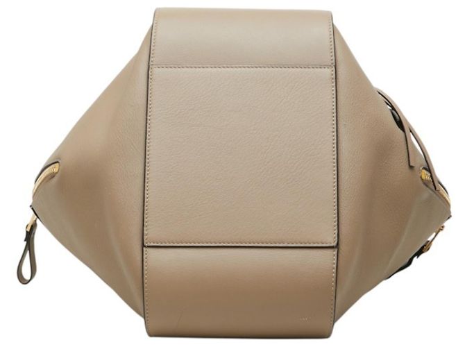 Bolsa de Ombro Loewe Hammock Small Hamburg Bege - vista 3