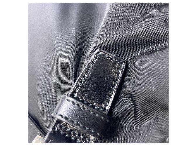 Prada Nylon Shoulder Bag Black - view 13