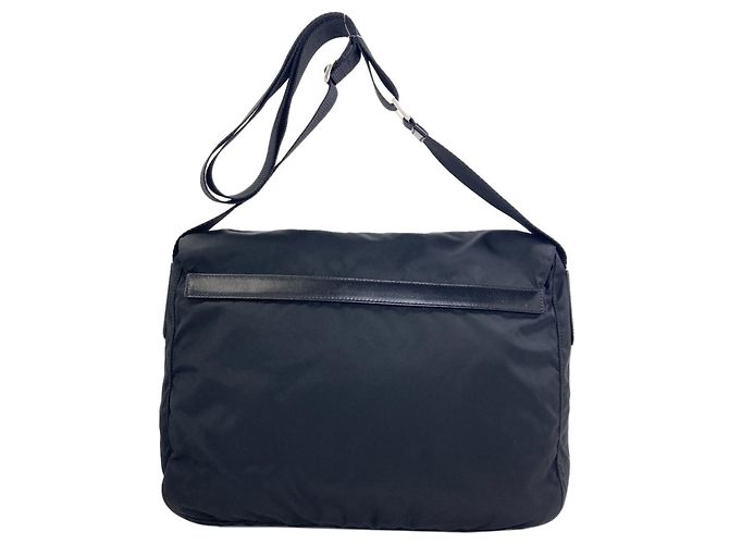 Prada Nylon Shoulder Bag Black - view 2
