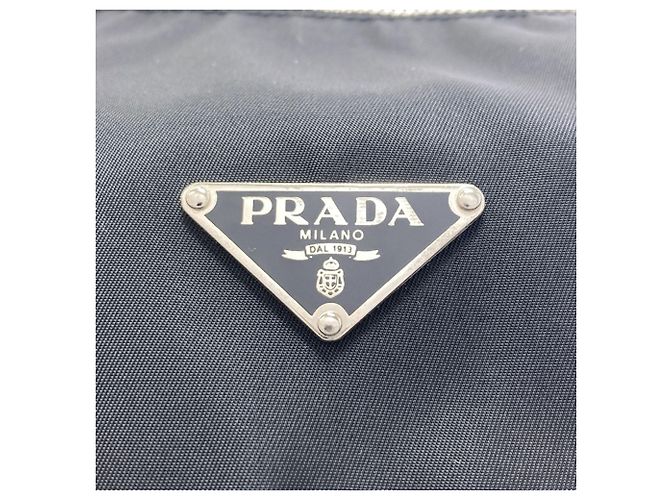 Prada Nylon Shoulder Bag Black - view 7
