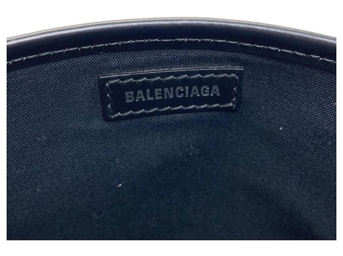 Borsa in tela nera Balenciaga Nero - vista 6