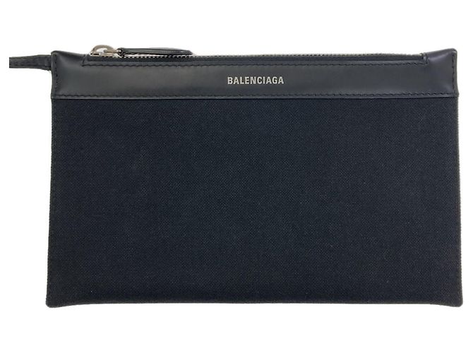 Borsa in tela nera Balenciaga Nero - vista 7