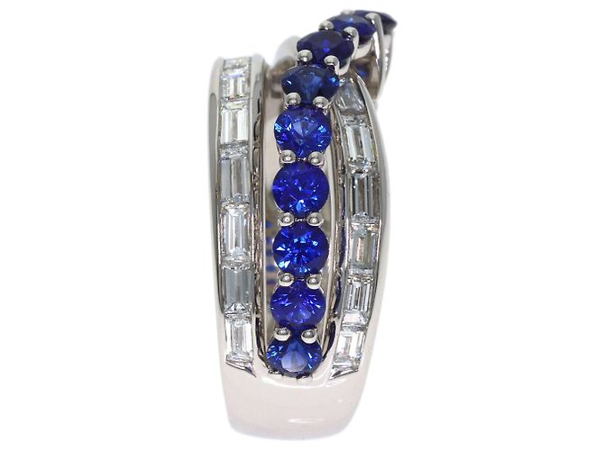Anel River Harry Winston em platina - vista 3
