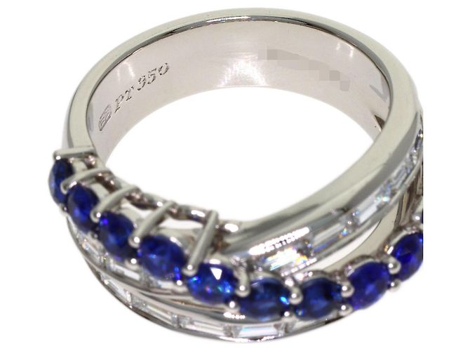 Anel River Harry Winston em platina - vista 5