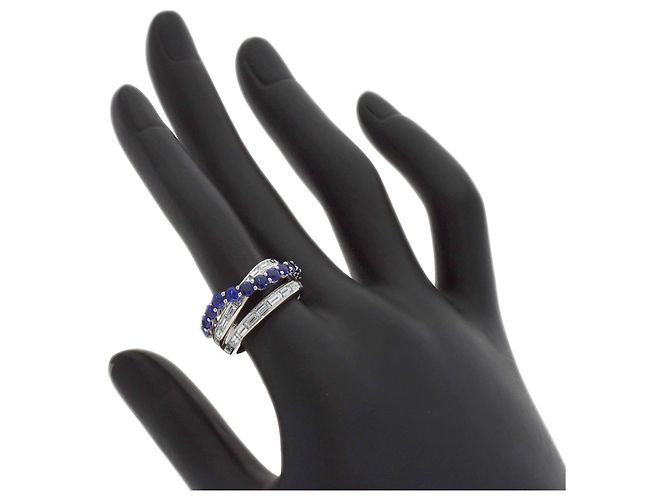 Anel River Harry Winston em platina - vista 6