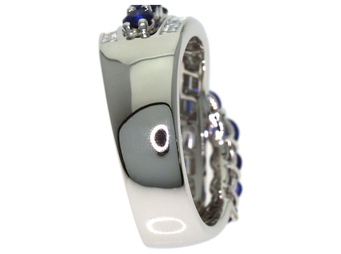 Anel River Harry Winston em platina - vista 7