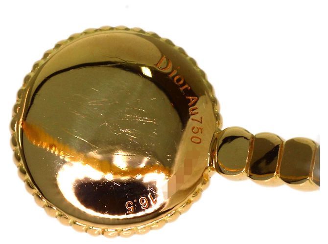 Bracciale Christian Dior Dior Rose des Vents in madreperla e diamanti Giallo - vista 6