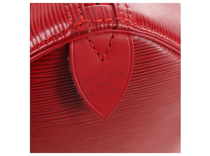 Louis Vuitton Speedy Epi Leather 35 Rosso - vista 6