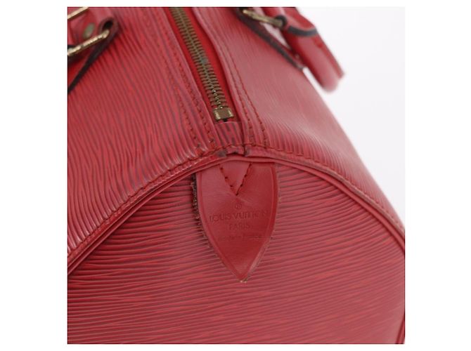 Louis Vuitton Speedy Epi Leather 30 Roja - vista 6