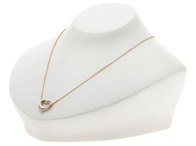 Collana Cartier Trinity Heart Diamanti - vista 4