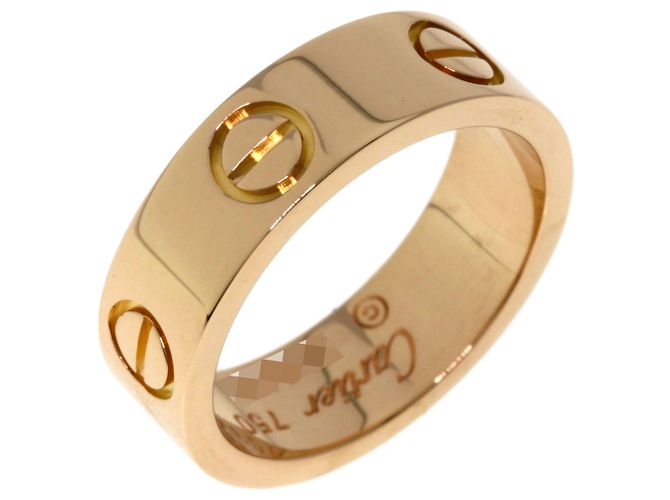 Anello Cartier Love in oro rosa 18K - vista 2