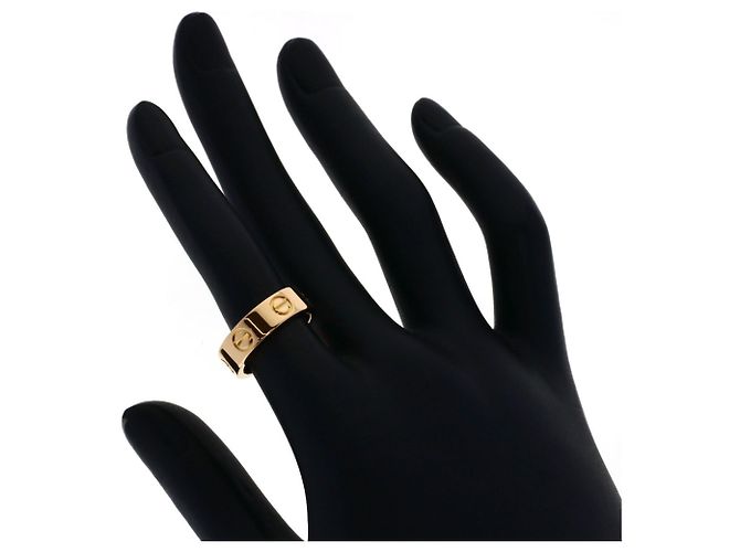 Anello Cartier Love in oro rosa 18K - vista 5