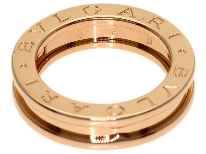 Bulgari Anello Bvlgari B-zero1 1-band XS #47 in oro rosa 18K - vista 4