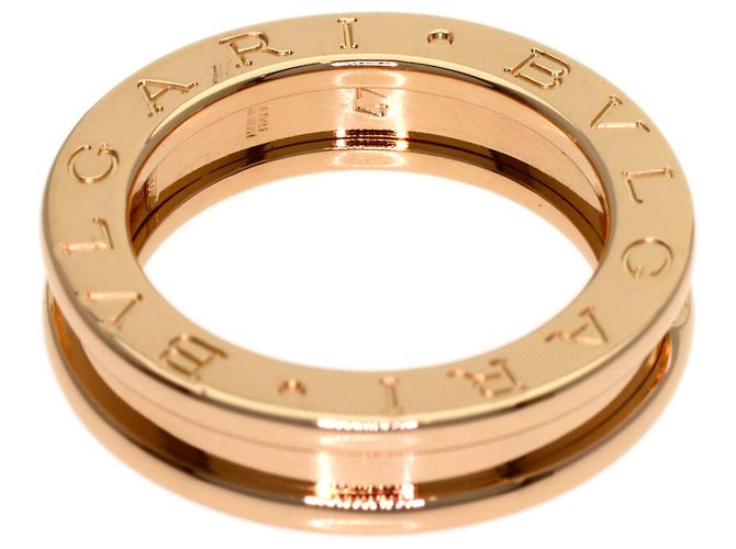 Bulgari Anello Bvlgari B-zero1 1-band XS #47 in oro rosa 18K - vista 5