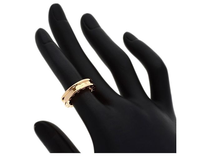 Bulgari Anello Bvlgari B-zero1 1-band XS #47 in oro rosa 18K - vista 6