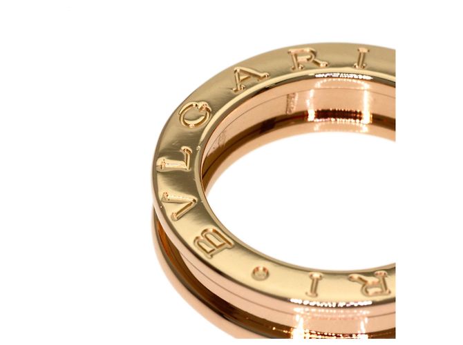Bulgari Anello Bvlgari B-zero1 1-band XS #47 in oro rosa 18K - vista 8
