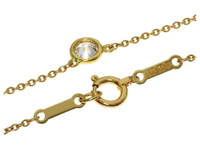 Autre Marque Collana Tiffany & Co. By the Yard in diamanti e oro giallo 18K - vista 2