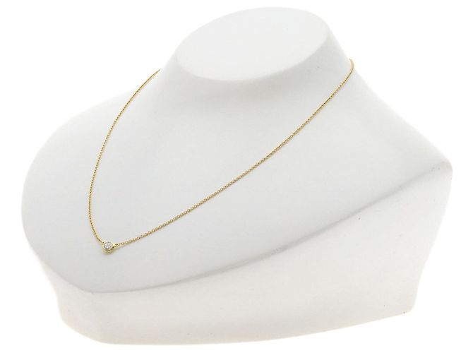 Autre Marque Collana Tiffany & Co. By the Yard in diamanti e oro giallo 18K - vista 4