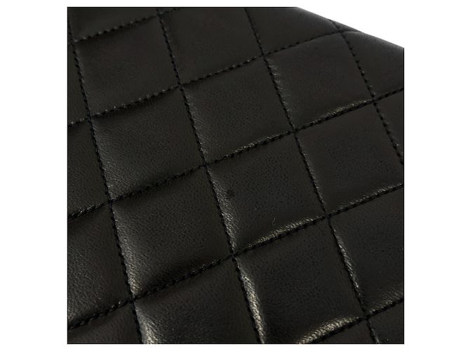 Chanel Matelassé Lambskin Shoulder Bag Black - view 15