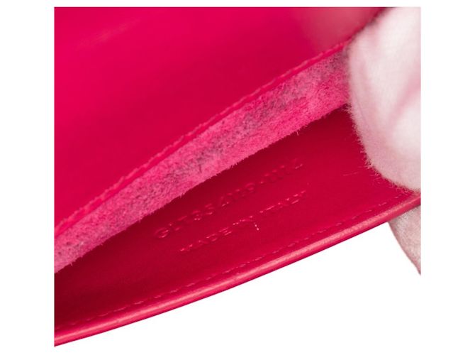 Autre Marque Borsa a tracolla con catena Saint Laurent YSL Logo Kate Rosa - vista 7