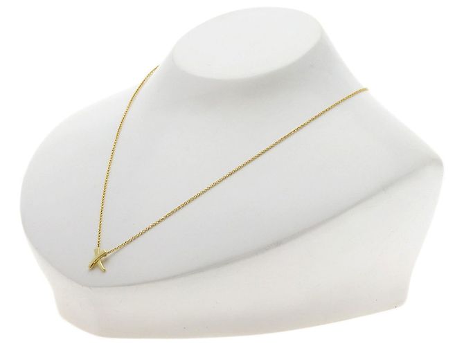 Autre Marque Collana Tiffany Kiss in oro giallo 18K - vista 4