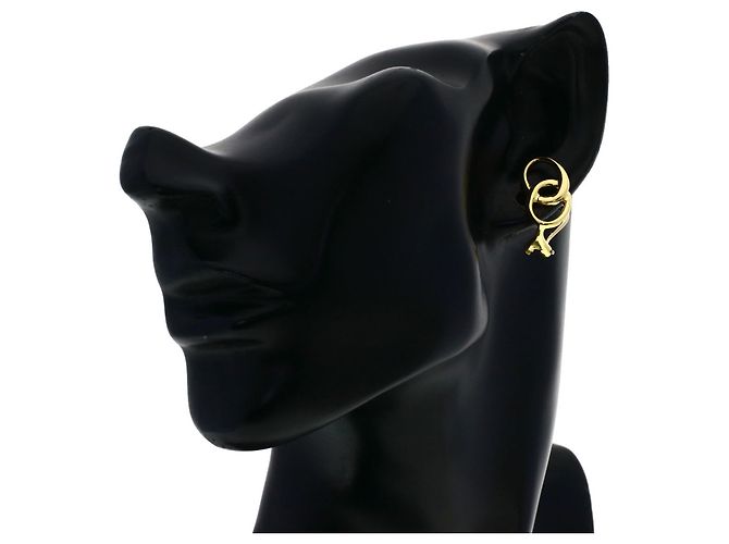Autre Marque Pendientes Double Loop de Tiffany & Co. en oro amarillo de 18K - vista 6