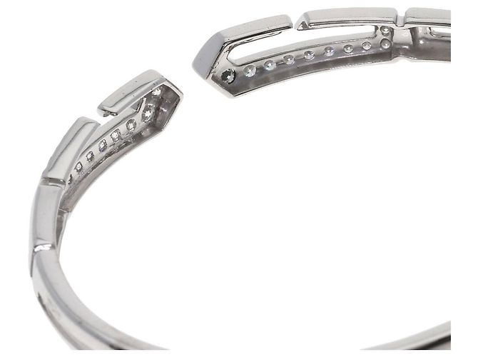 Bracciale con charm Gucci in oro bianco 18K - vista 4
