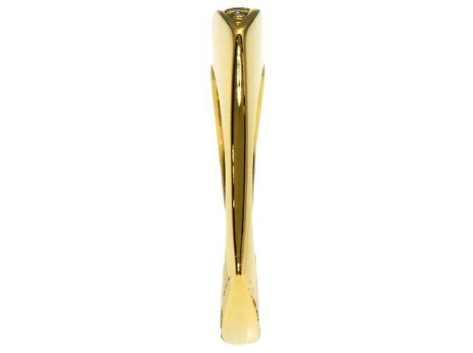 Diamond Céline Celine quadratischer Diamantring aus 18K Gelbgold - Ansicht 3