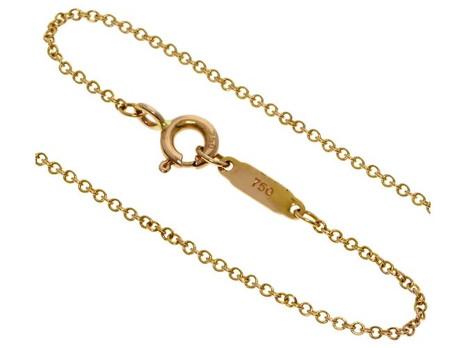 Autre Marque Collana Tiffany Metro Cross in Diamanti in Oro Rosa 18K - vista 3