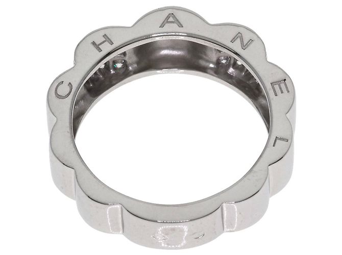 Anillo Chanel Profield Camellia Diamond - vista 4