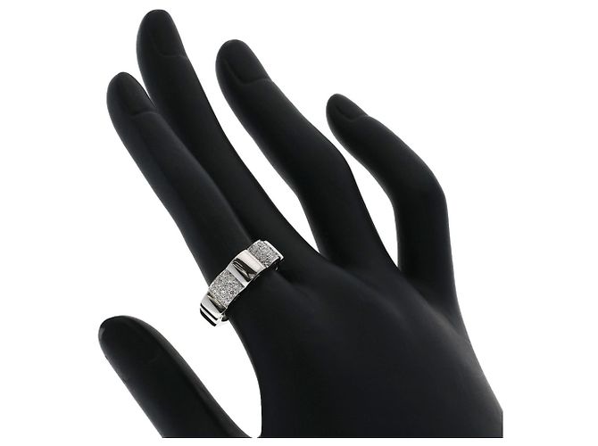 Anillo Chanel Profield Camellia Diamond - vista 6