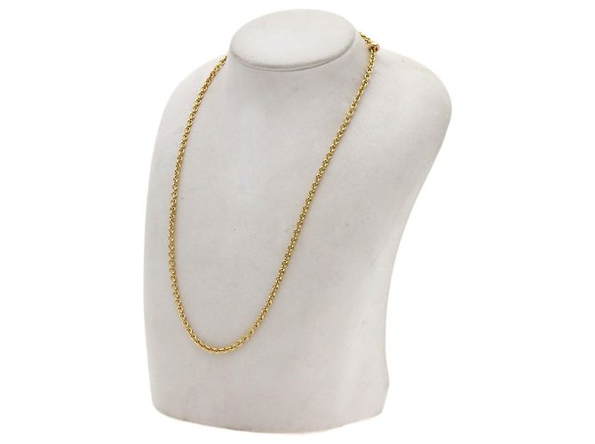 Bulgari Collana a catena Bvlgari in oro giallo 18K - vista 4