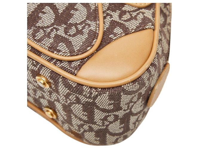 Christian Dior Trotter Double Saddle Handtasche Beige - Ansicht 4