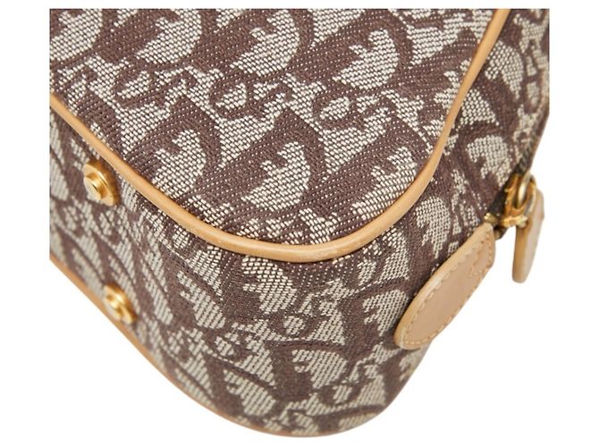 Christian Dior Trotter Double Saddle Handtasche Beige - Ansicht 6