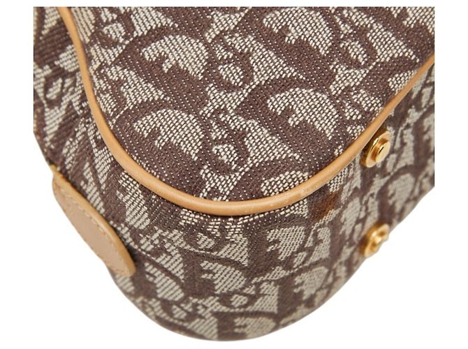 Christian Dior Trotter Double Saddle Handtasche Beige - Ansicht 7