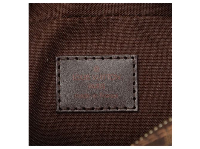 Borsa a tracolla Louis Vuitton Damier Olaf PM Marrone - vista 5