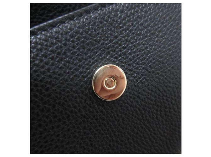 Mini borsa a tracolla Chloé Faye in pelle Nero - vista 12