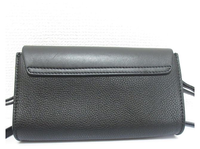 Mini borsa a tracolla Chloé Faye in pelle Nero - vista 2