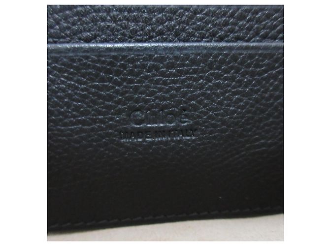 Mini borsa a tracolla Chloé Faye in pelle Nero - vista 9