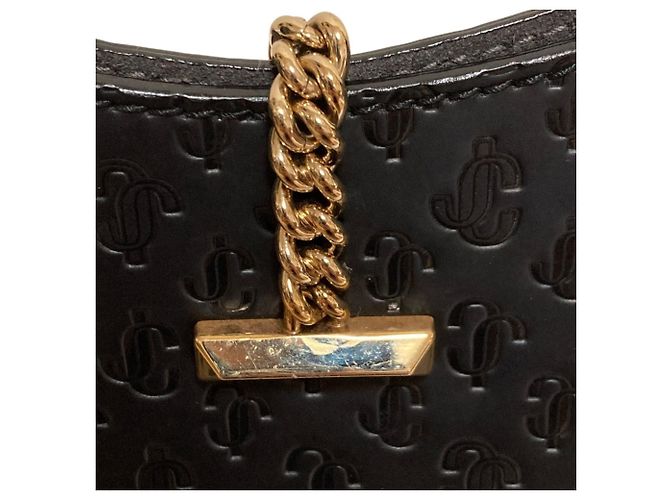 Borsa hobo in pelle Jimmy Choo Varenne Nero - vista 14