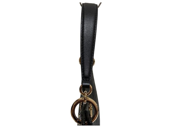 Borsa hobo in pelle Jimmy Choo Varenne Nero - vista 7